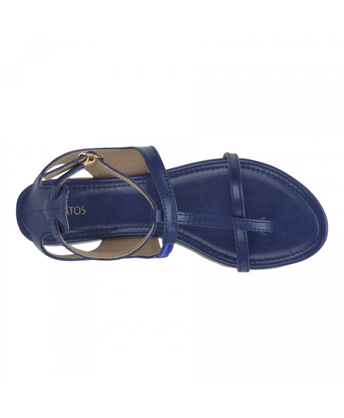 Boden Satin Toe Loop Flat Sandals in Blue  Lyst UK