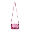 Envie  Printed Pink & White Zipper Closure Sling Bag 