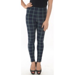 Top Shop Blue/Black Checkered Trousers
