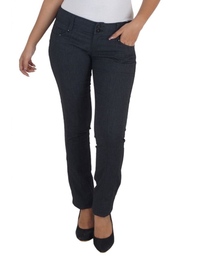 Highwaist Skinny Jeans Trouser  Dark Blue  Konga Online Shopping